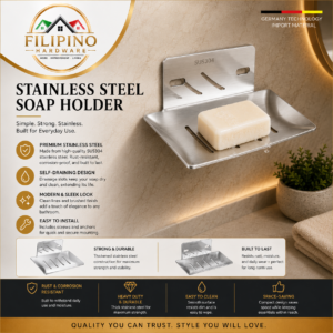 YC-624 | SUS304 Stainless Bathroom Soap Holder