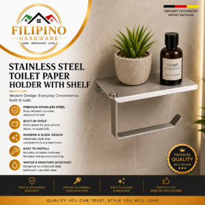 YC-622 | SUS304 Stainless Bathroom Tissue Holder