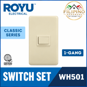 ROYU 1 Gang Switch Classic Series