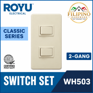 ROYU 2 Gang Switch Classic Series