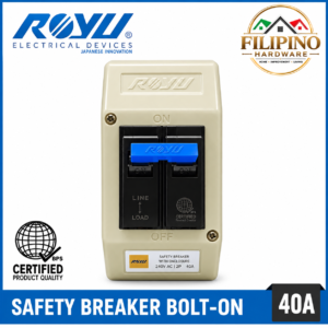 40A ROYU Safety Breaker Bolt-On With Cover