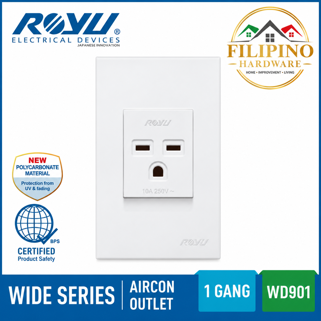 ROYU Aircon Outlet Wide Series