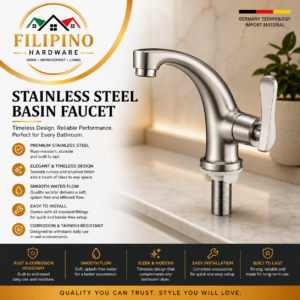 YC-208 | SUS304 Stainless Bathroom Basin Faucet